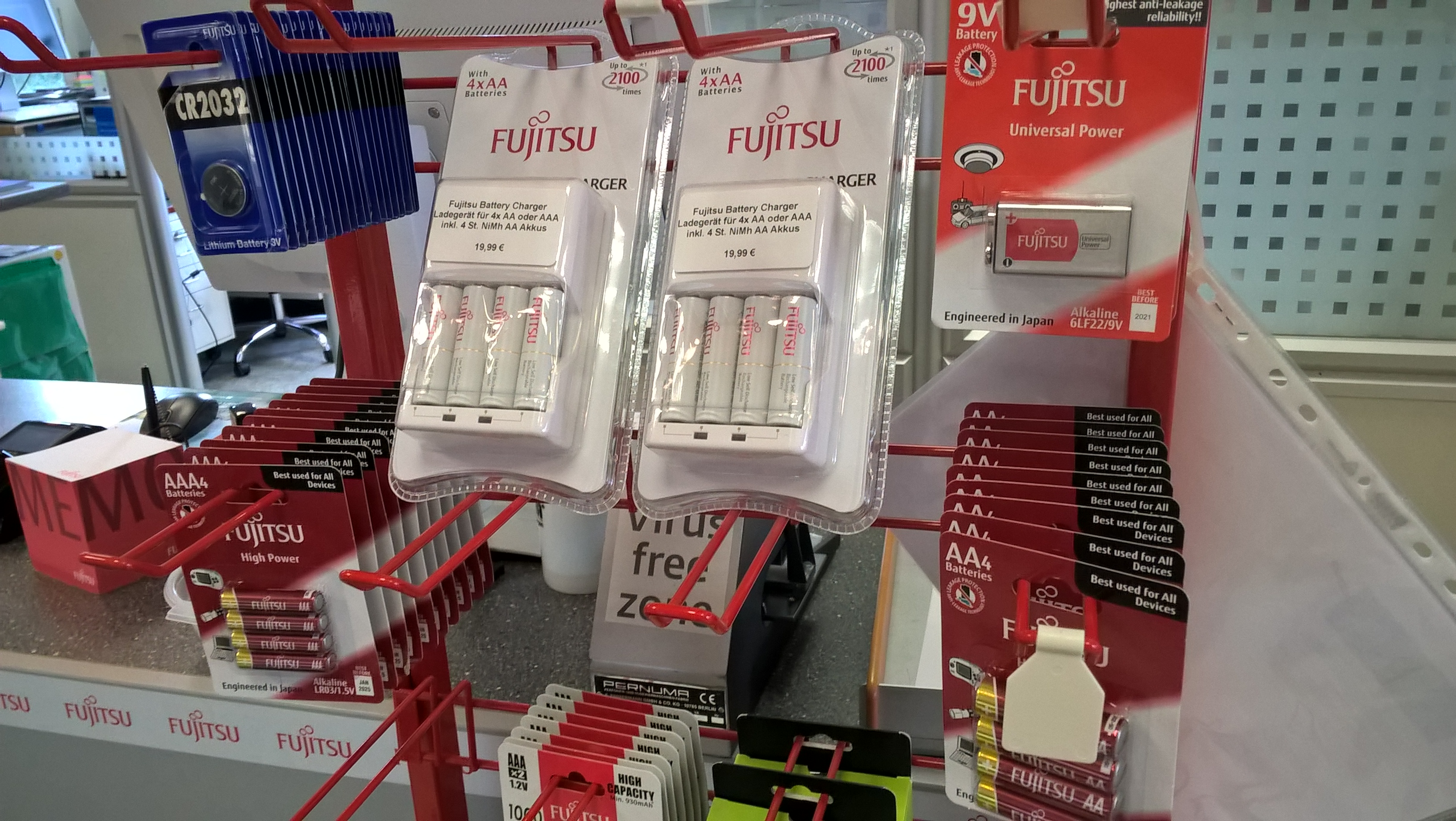 Batterien und Akkus von Fujitsu