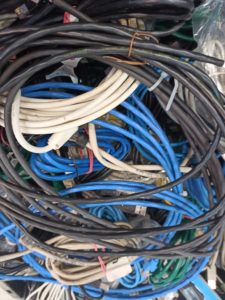 10 Stück Sortiment Netzwerk Patchkabel gebraucht