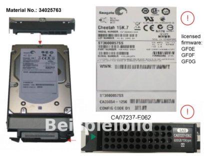 HDD 600GB SAS 15KRPM (X15.7)