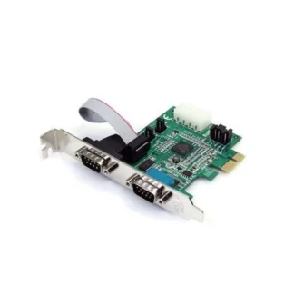 Dual Serial Card PCIe X1, Powered – Neu & Originalverpackt