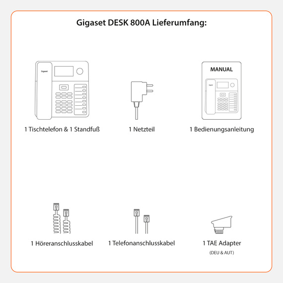 Gigaset DESK 800A NEU OVP – Bild 3